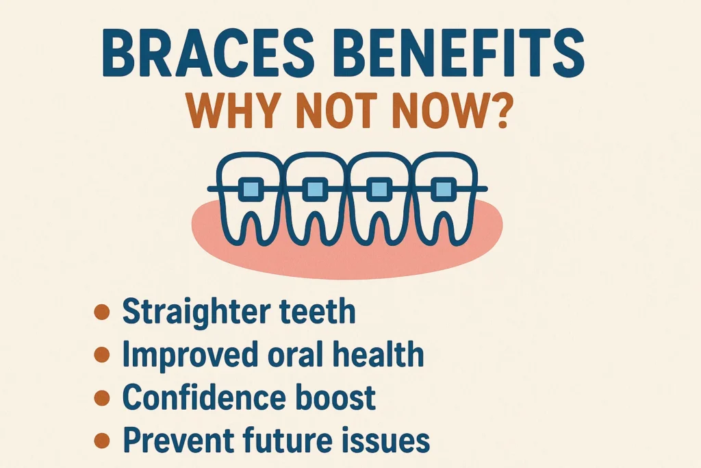 Braces Before and After: Benefits of getting braces now