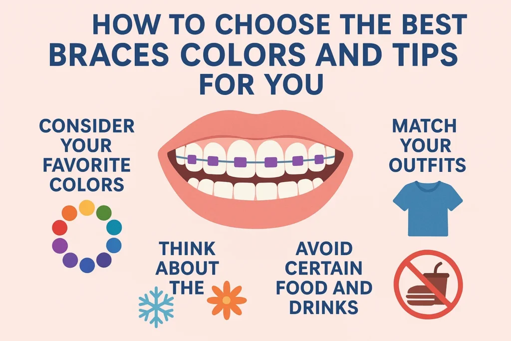 Good Braces Colors: Tips for choosing the best braces color
