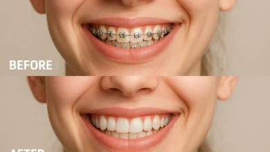 braces before after