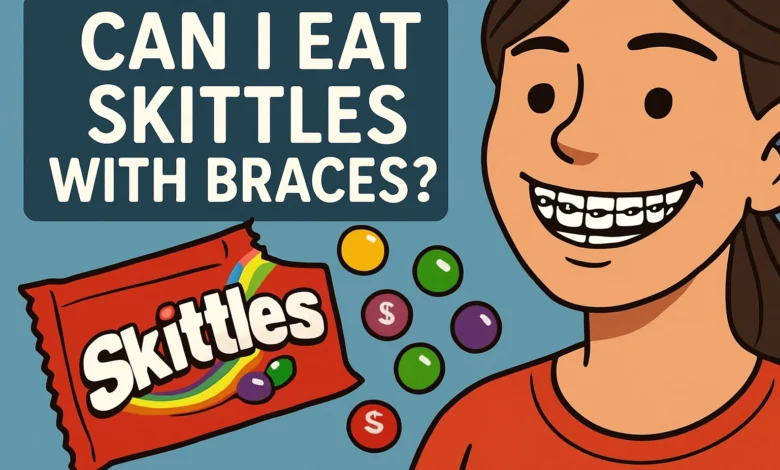 Can I Eat Skittles with Braces: Learn if it’s safe to eat Skittles while wearing braces and how it affects your treatment.