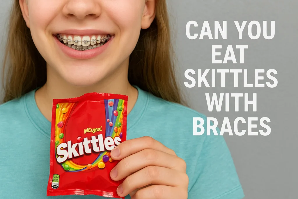 Can I Eat Skittles with Braces: Find out if eating Skittles is safe for people with braces and how it affects your treatment.