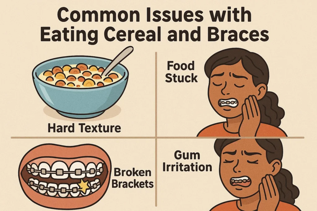 Can You Eat Cereal with Braces? Common Issues to Watch Out For