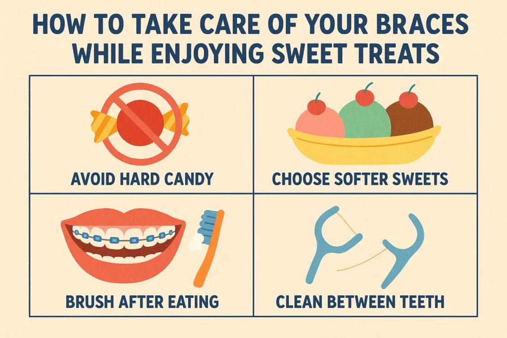 Can you eat marshmallows with braces? Tips on taking care of your braces while enjoying sweet treats.