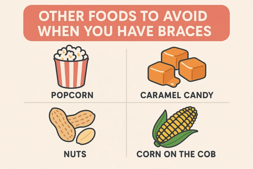 Can you eat marshmallows with braces? Discover other foods to avoid for better dental care.