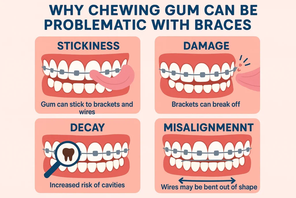 Can You Have Chewing Gum with Braces? What You Need to Know