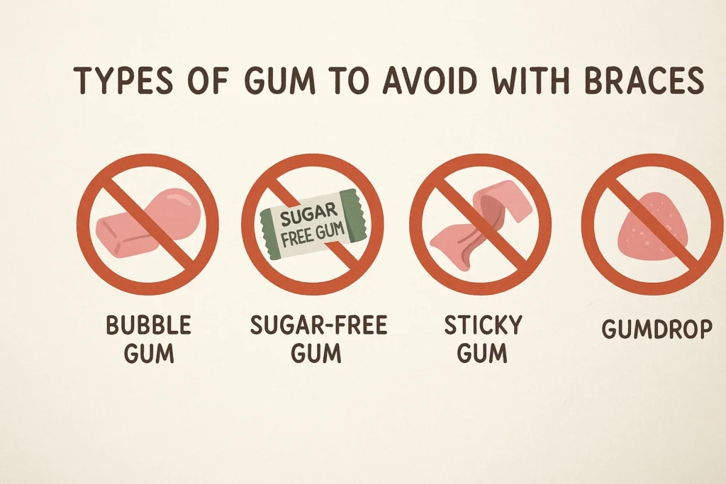 Can You Have Gum with Braces – Gum Choices for Braces Wearers