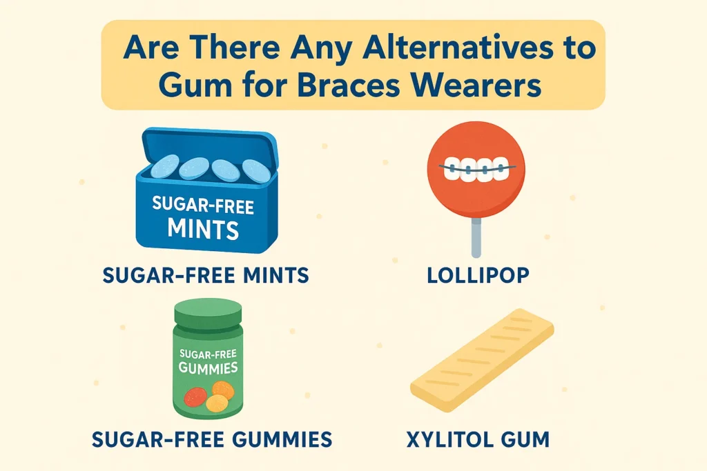 Can You Have Gum with Braces – Alternatives for Braces Wearers