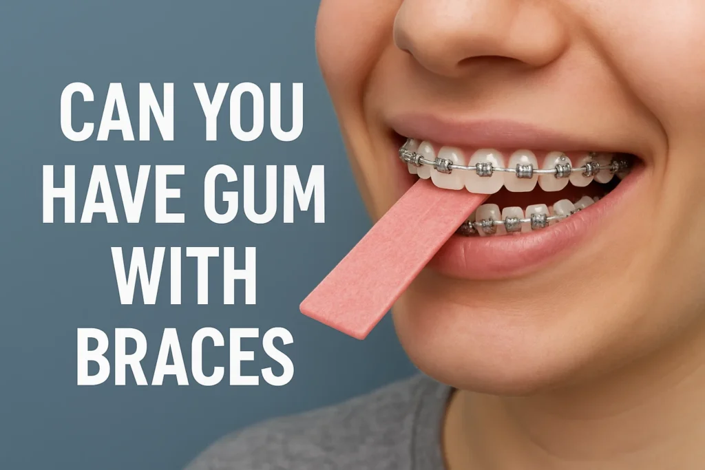 Can You Have Gum with Braces – Is It Safe for Braces Wearers?