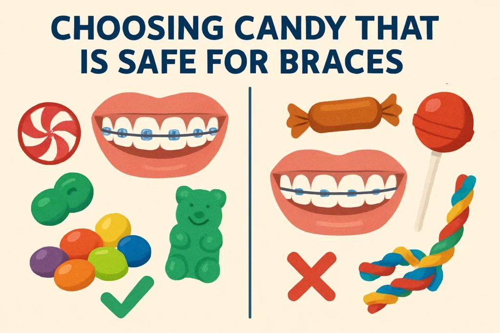 Safe candy options for braces wearers: What you can enjoy without harm