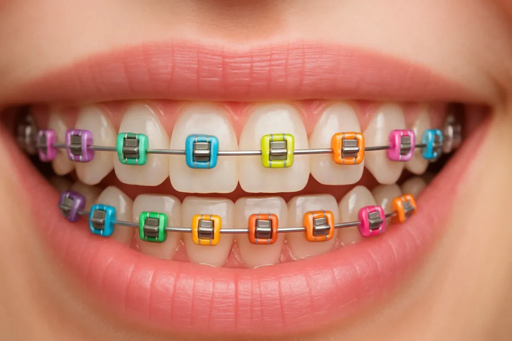 Color Braces Colors – Discover the variety of color options available for braces to express your personal style