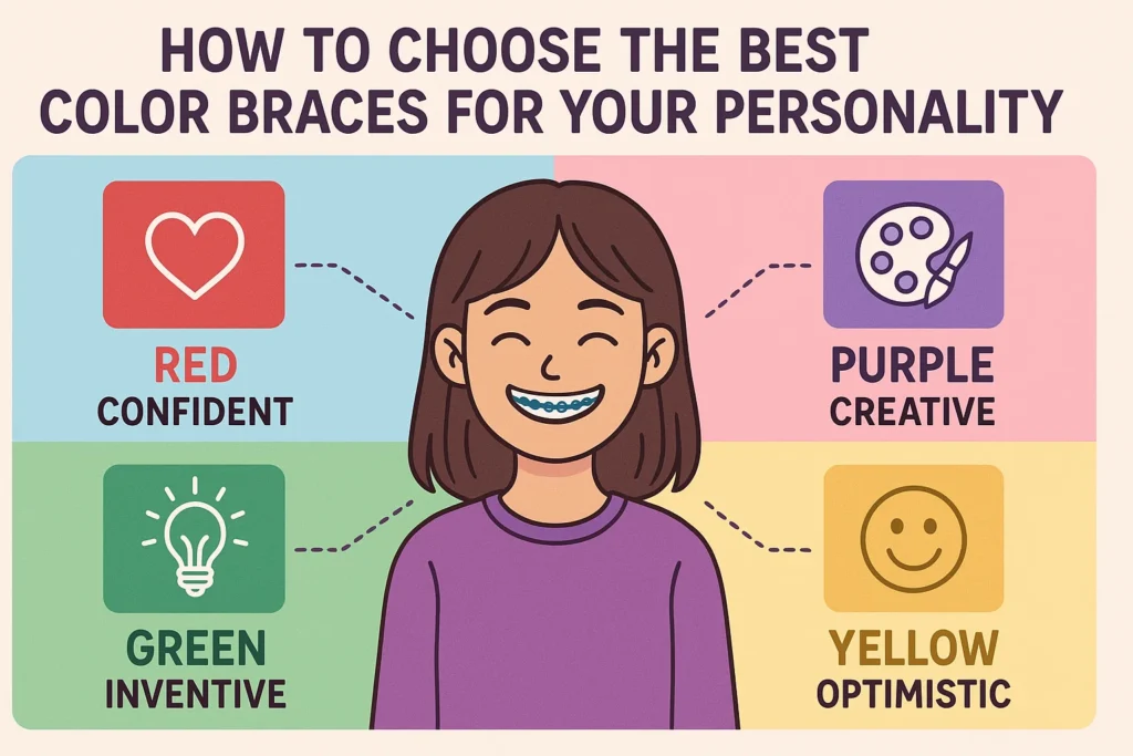 Color Braces Colors – How to choose the best color for your braces to match your personality and style