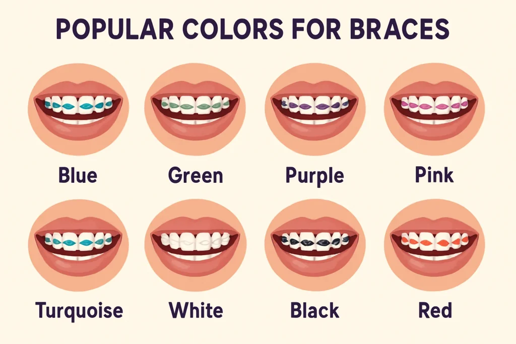 Color for Braces – Explore popular colors for braces and how to choose the right one for your style.