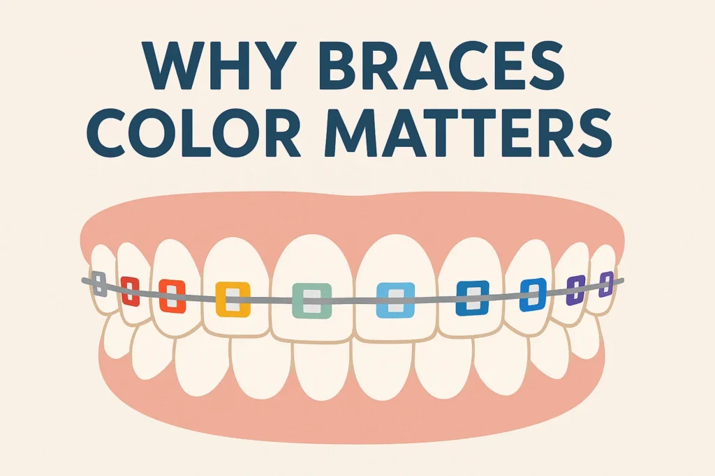 Good Braces Color – Understand why choosing the right braces color matters for both aesthetic appeal and personal expression.
