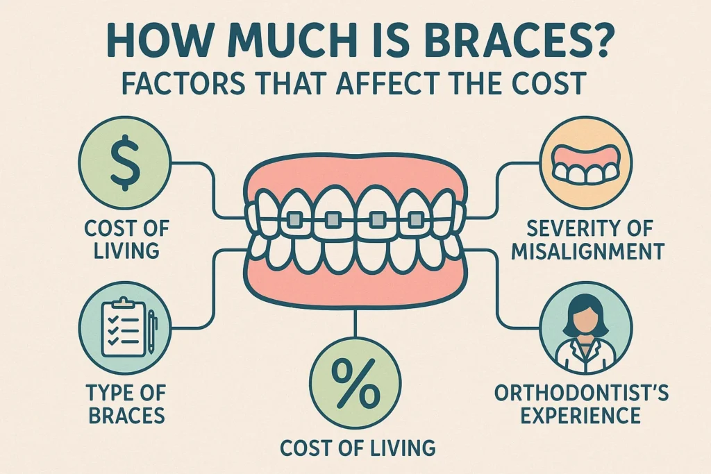 How Much Is Braces: Factors that affect the cost of braces