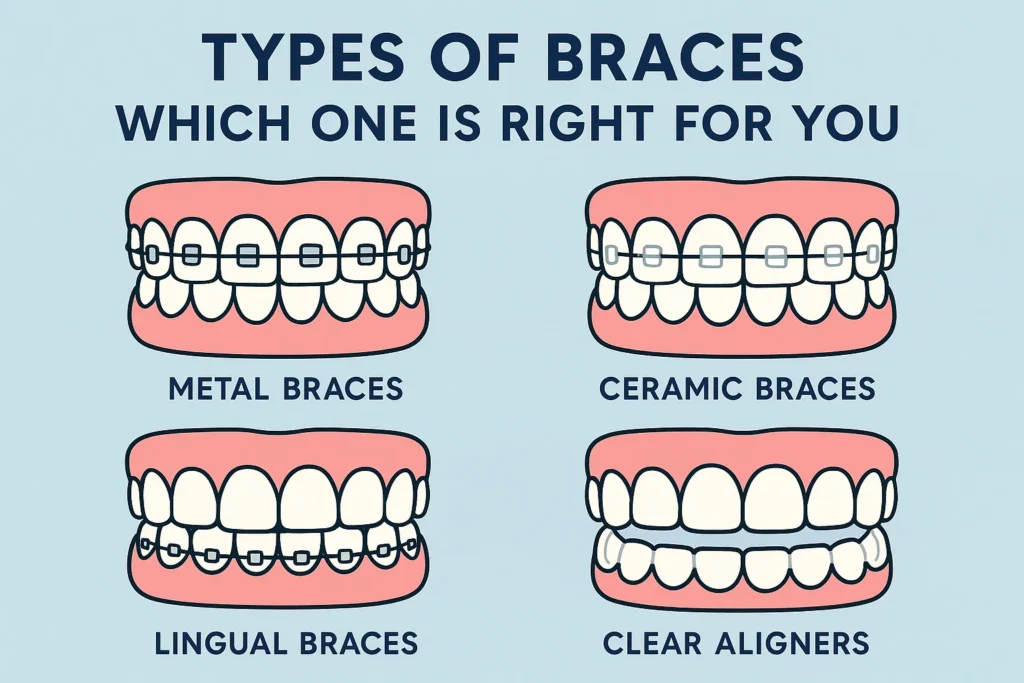 How to Know If You Need Braces: Learn about the different types of braces and how to choose the right one for your needs