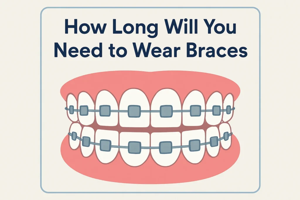 How to Know If You Need Braces: Find out how long you may need to wear braces based on your dental needs.