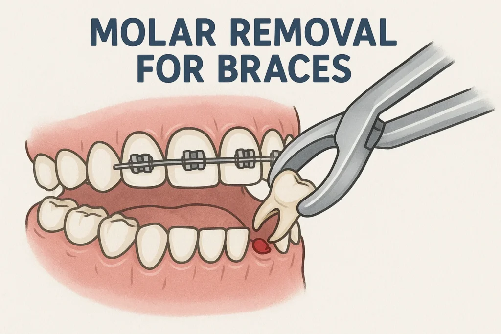 Molar Removal for Braces – Understanding the process of molar removal and its role in orthodontic treatment.