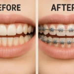 Orthodontic Braces Before and After