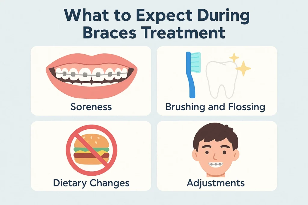 Pros and Cons of Braces: What to expect during braces treatment