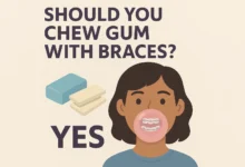 Should You Chew Gum with Braces