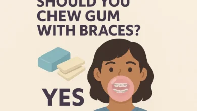 Should You Chew Gum with Braces