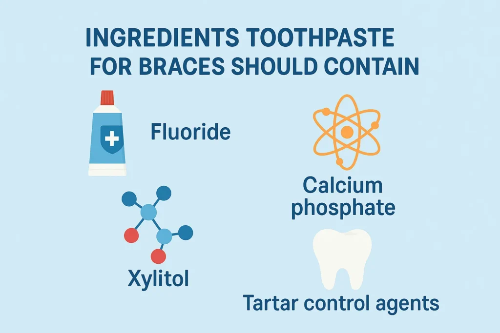 Toothpaste for Braces: Key ingredients for braces-friendly toothpaste