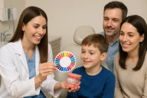 Braces Color Wheel – Tips on how to use the braces color wheel to choose the best color for your braces.