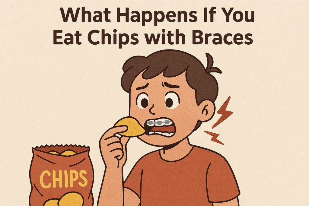 Can You Eat Chips with Braces – A complete guide to safely enjoy chips while wearing braces.