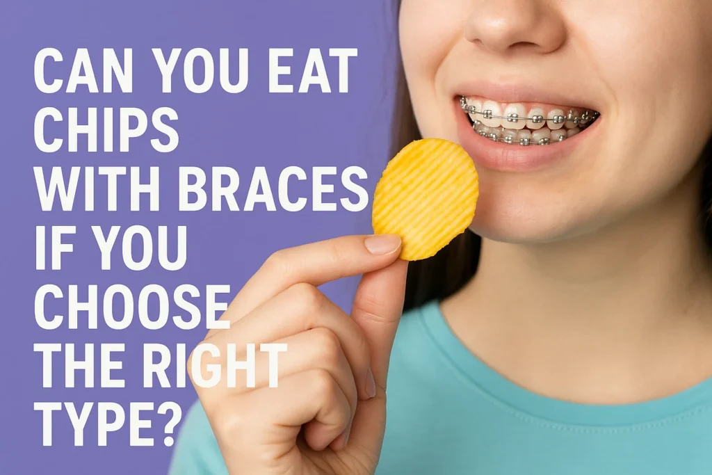 Can You Eat Chips with Braces – Learn how to enjoy chips safely by choosing the right type with braces.