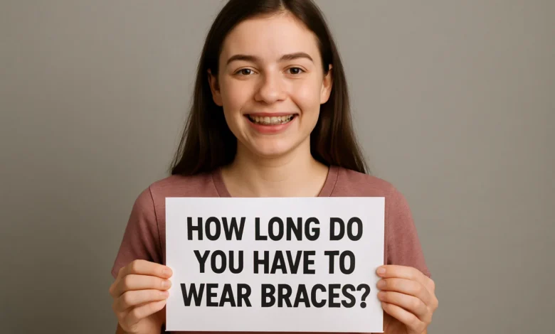 how long do you have to wear braces