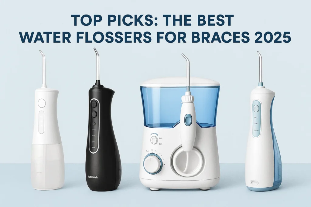Best water flosser for braces 2025: Discover the top water flossers for braces wearers in 2025, offering effective cleaning and comfort.