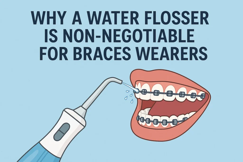 Best water flosser for braces 2025: Understand why a water flosser is essential for braces wearers to maintain optimal oral hygiene in 2025.