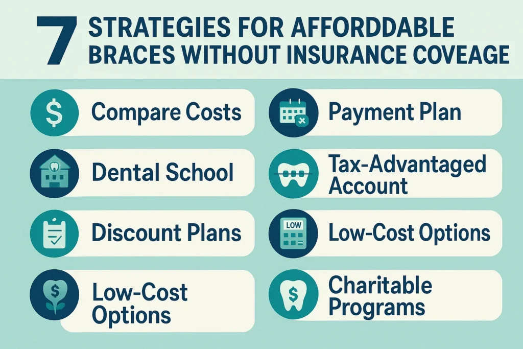 Braces without insurance are possible to afford by using smart strategies and flexible payment options