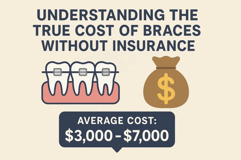 Braces without insurance can be costly, but knowing the true price helps you plan affordable treatment