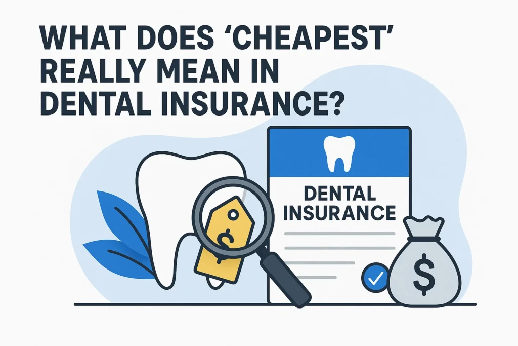 Understand the cheapest dental insurance USA and what 'cheapest' truly means for your coverage and savings.