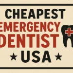 Find the cheapest emergency dentist in the USA offering affordable, quality care during urgent dental issues.