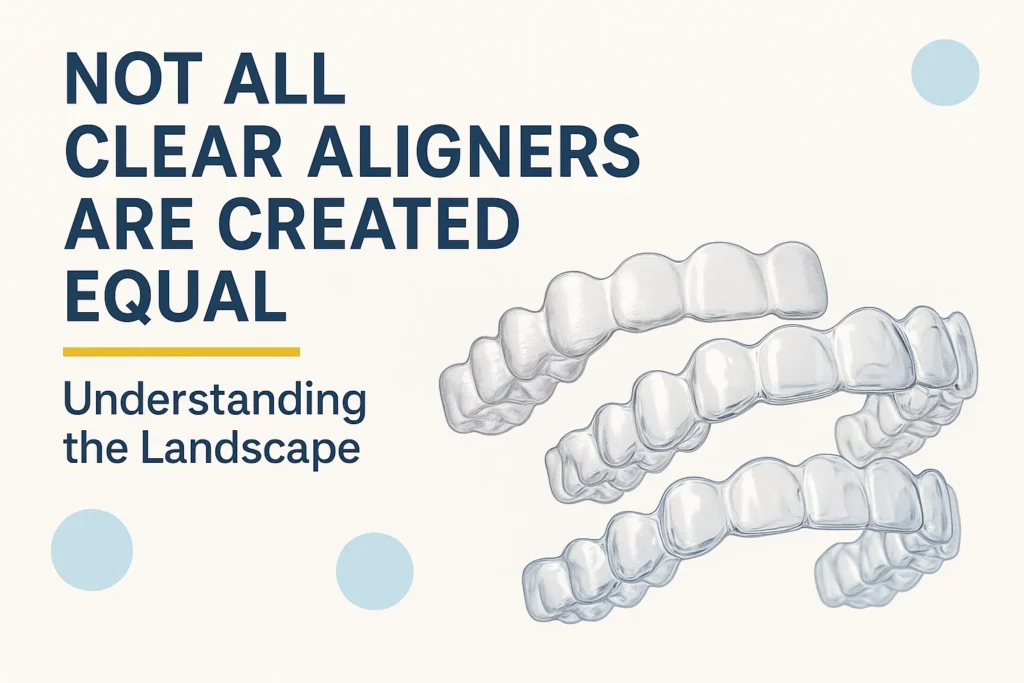 Clear aligners best brands USA explained with a comparison of differences to help patients understand the orthodontic landscape.