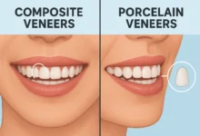 Composite vs Porcelain Veneers: A comparison of durability, cost, and aesthetics for dental makeovers