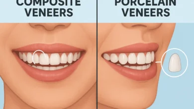 Composite vs Porcelain Veneers: A comparison of durability, cost, and aesthetics for dental makeovers