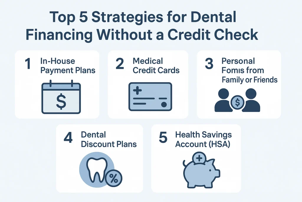 Dental Financing Plans No Credit Check with top 5 strategies to access affordable dental care without traditional credit barriers.