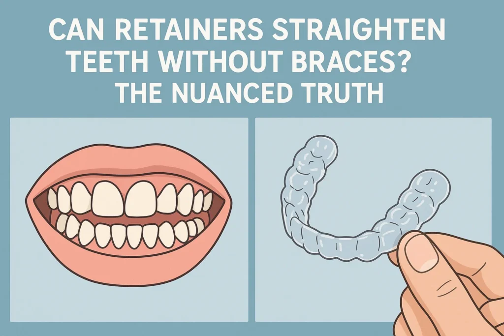 Do retainers straighten teeth? Explore the effectiveness of retainers in teeth alignment.