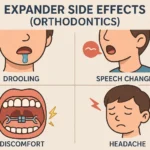 Expander side effects orthodontics: Understand the potential side effects of using an orthodontic expander for teeth alignment and jaw expansion.