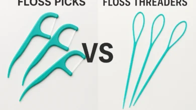 Floss Picks vs Floss Threaders highlights the key differences to help patients choose the best tool for oral hygiene.