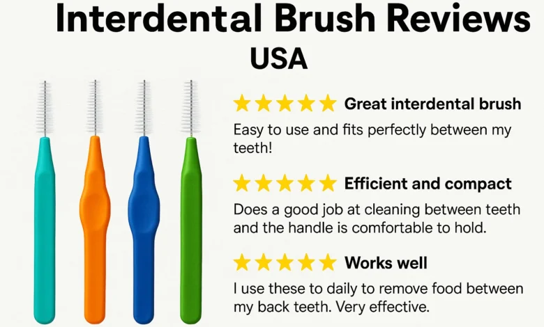 Interdental Brush Reviews USA covering top-rated products and user experiences for effective dental care.