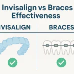 Invisalign vs Braces Effectiveness - compare the results and benefits of each treatment for teeth straightening.