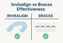 Invisalign vs Braces Effectiveness - compare the results and benefits of each treatment for teeth straightening.