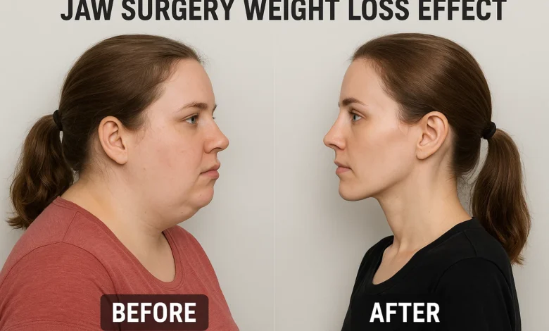 Jaw surgery weight loss effect: How jaw surgery can influence weight and metabolism.