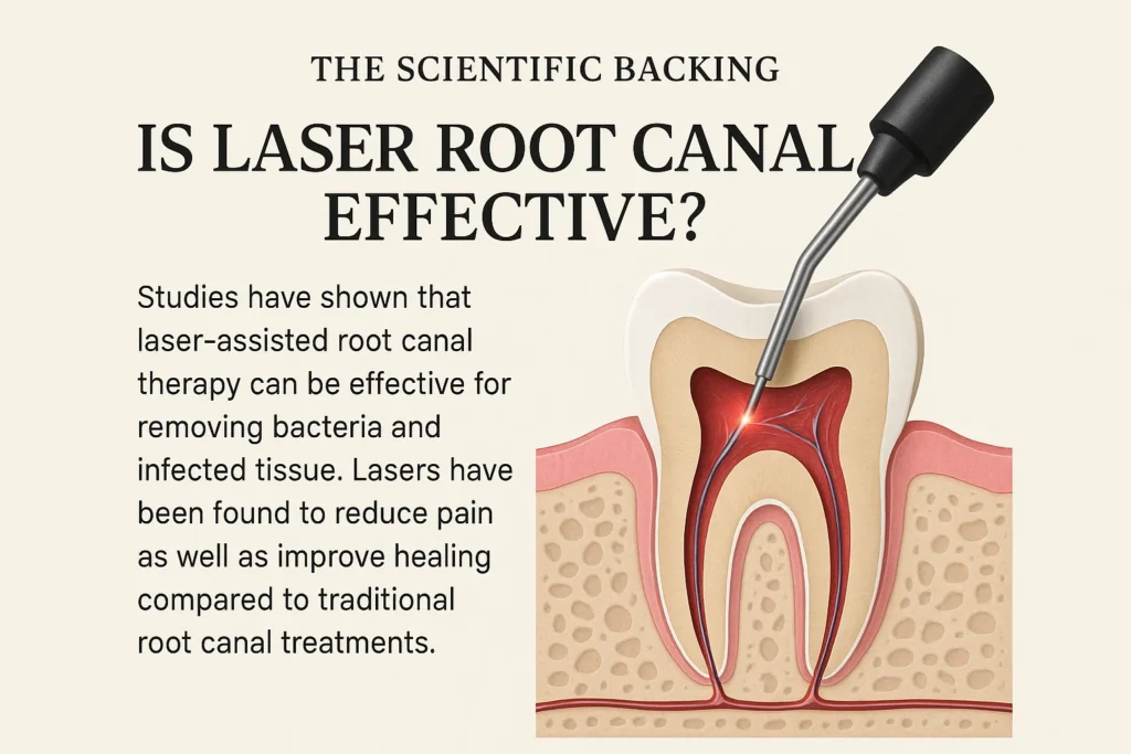 Laser root canal benefits: Understanding the science behind laser technology and its effectiveness in improving root canal procedures