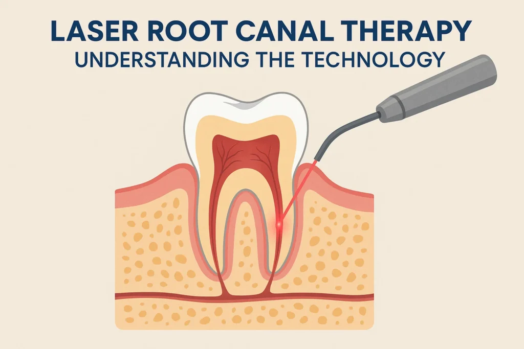 Laser root canal benefits: Learn how laser technology enhances the root canal procedure for less pain, faster healing, and greater precision.