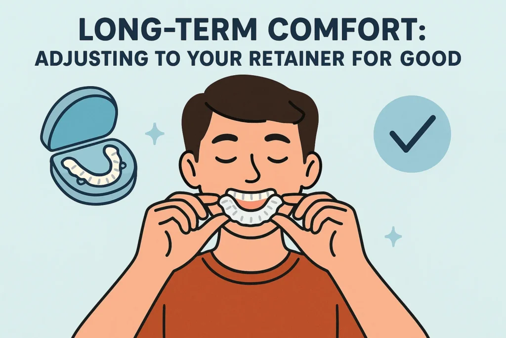Retainer discomfort solutions for long-term comfort and adjusting to your retainer for lasting relief